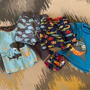 2T/24 months swim outfits boy